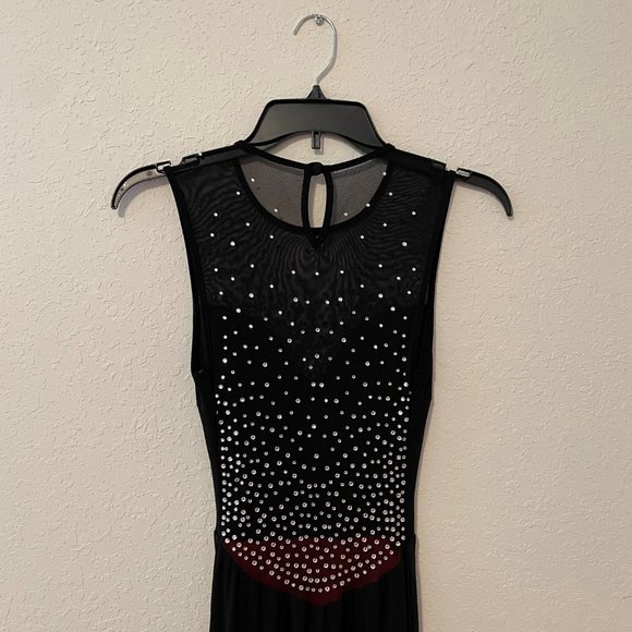 Windsor black maxi dress for special occasion. Size 1/2 - Picture 4 of 6